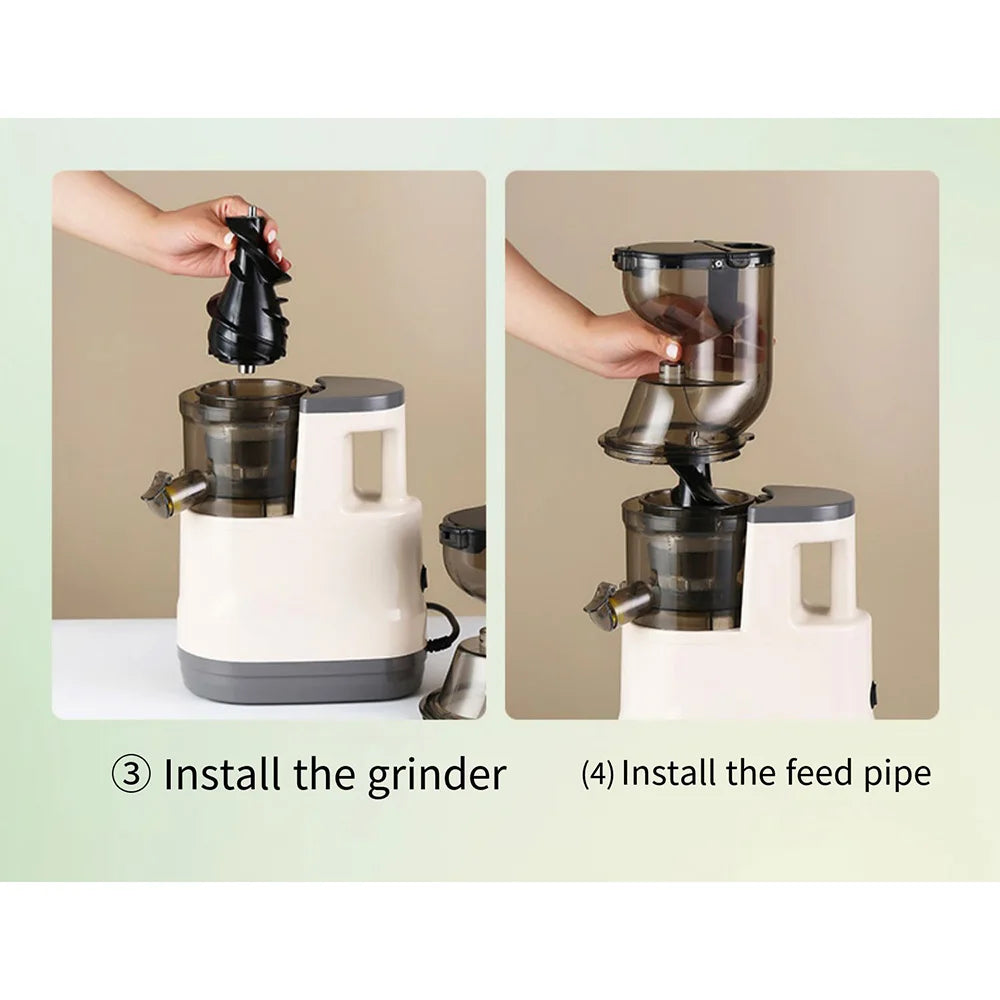 Mélangeur 500W pour mélangeurs de fruits de cuisine, presse-agrumes électrique Portable, filtre de séparation des résidus de jus, machine à jus d'orange