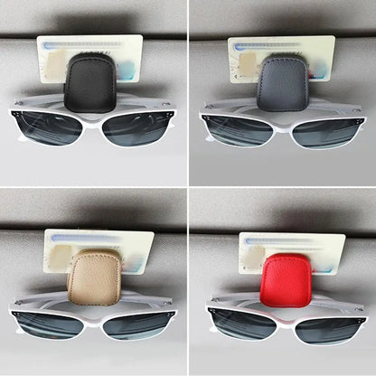 Clip universel pour lunettes de soleil de voiture, porte-billet, support de fixation, étui à stylo, pare-soleil, accessoires de voiture