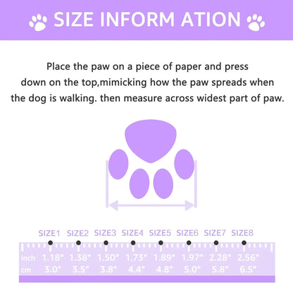 ATUBAN Chaussures pour chiens, sandales pour chaussons chauds, bottes d'extérieur pour chiens, chaussons antidérapants et imperméables pour l'hiver, jour enneigé et été