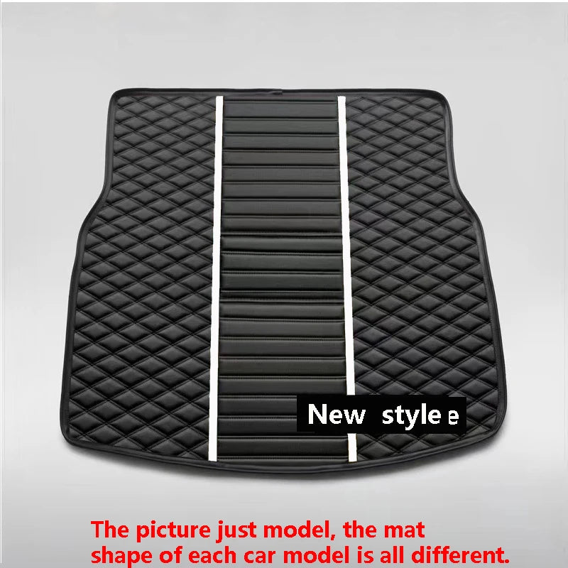Tapis de sol de voiture en cuir de luxe personnalisé pour Renault Clio 4 2013 2014 2015 2016, ensemble complet d'accessoires imperméables pour femmes
