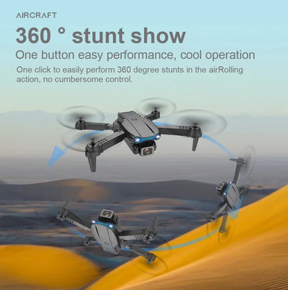 Drone professionnel E99Pro avec caméra pour touristes, 4K, WIFI, flux optique, fpv, évitement d'obstacles, photographie aérienne, quadrirotor