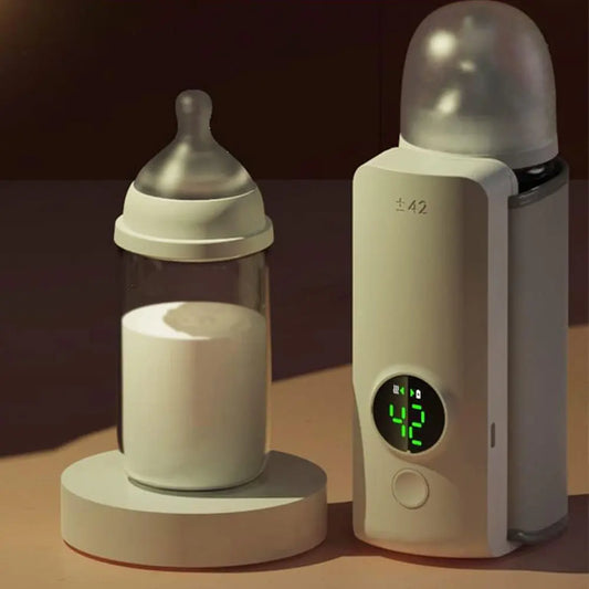 Chauffe-biberon Portable chauffe-biberon Rechargeable avec contrôle de la température chauffe-biberon pour voyager Camping maison