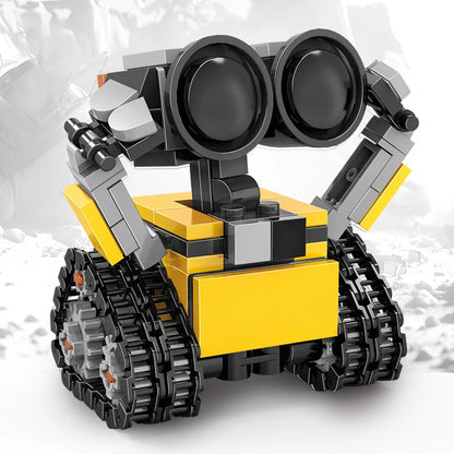 Film classique 200 + pièces Mini Robot Wall-e MOC blocs de construction modèle briques à monter soi-même Kits jouets créatifs pour enfants enfants adultes cadeaux