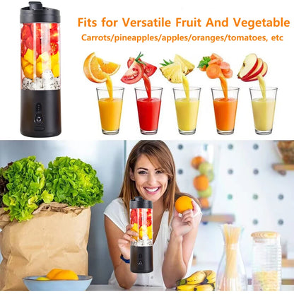 Mini mixeur de fruits électrique portable, mélangeur de jus frais orange, multifonction, aste, portable, centre commercial Ju479, SmUnvétérans wn ie