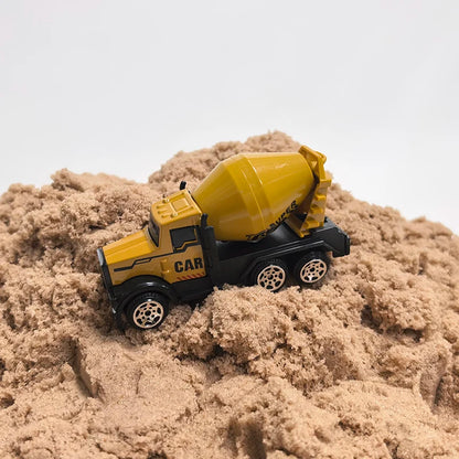 Ensemble de voiture et camion grue, jouets de Parking, véhicule d'ingénierie en alliage, tracteur, pelle, Construction pour garçon, cadeau d'anniversaire pour enfants