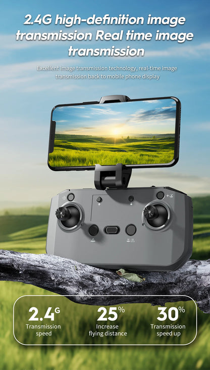 Drone professionnel E99Pro avec caméra pour touristes, 4K, WIFI, flux optique, fpv, évitement d'obstacles, photographie aérienne, quadrirotor