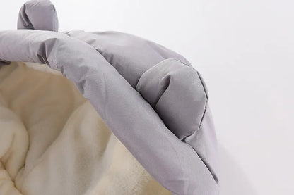 OLEKID 2025 automne hiver bébé barboteuses à capuche Plus velours chaud bébé fille combinaison enfant en bas âge garçons salopette infantile nouveau-né vêtements de nuit