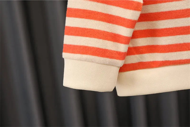 Ensemble de 2 pièces de vêtements de sport décontractés pour enfants, sweats à capuche à bandes, jeans pour garçons, survêtements pour enfants, tenue de printemps et d'automne, 0 à 5 ans, nouveau