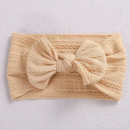 Bandeau élastique en Jacquard avec nœud papillon pour bébés, couvre-chef à nœud papillon, mignon, pour bébés filles, photographie pour nouveau-nés