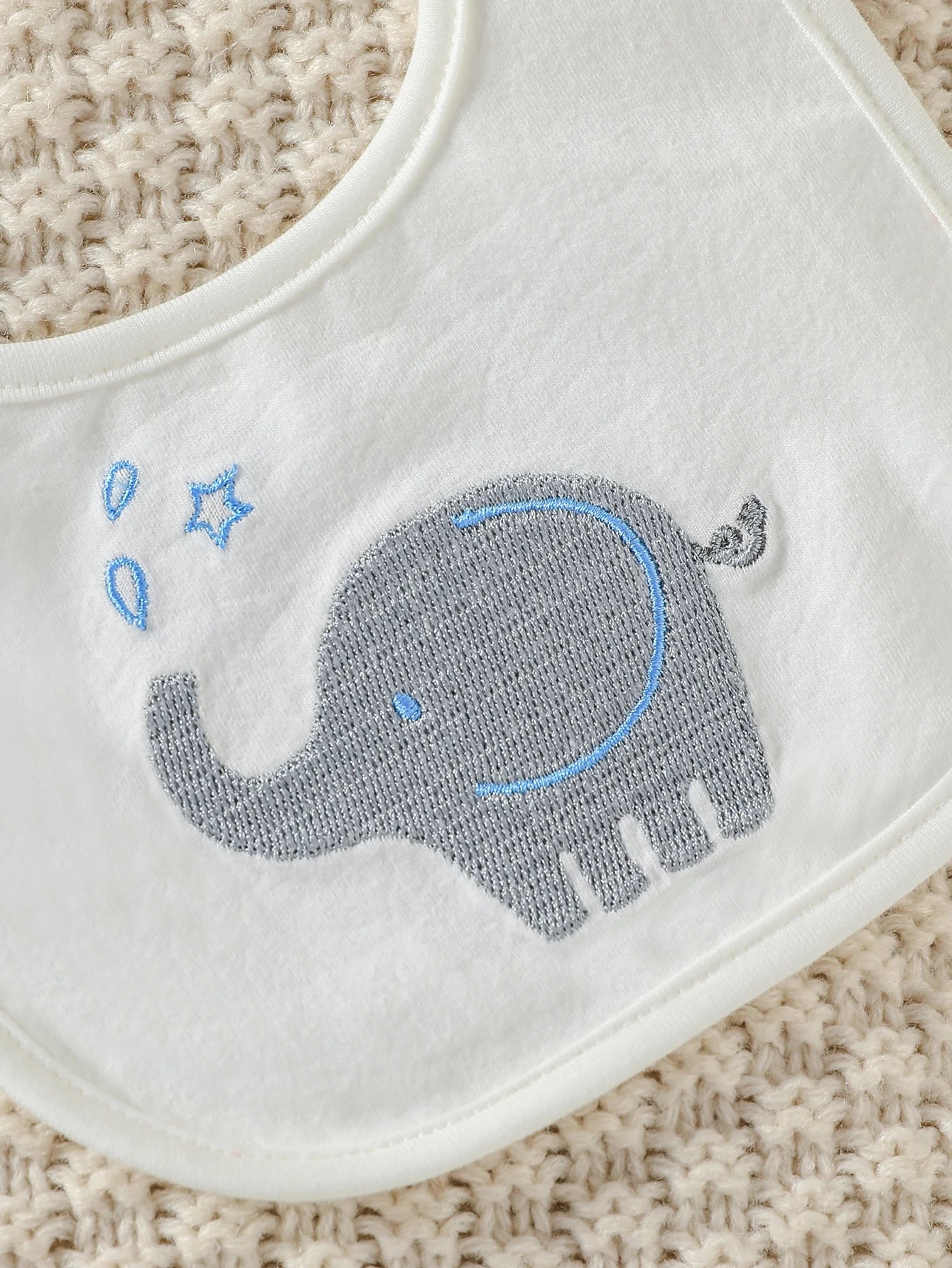 Ensemble 4 pièces pour bébé garçon, pantalon, chapeau, gants, bavoir, streetwear, dessin animé, éléphant, toutes saisons, mode