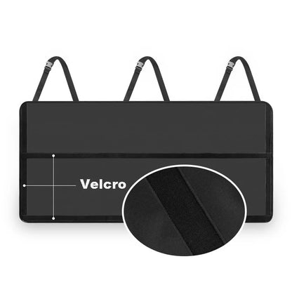 Sac de rangement pour coffre de voiture, sac suspendu pour dossier de siège de voiture SUV, sac de rangement multifonctionnel en maille, articles de rangement pour intérieur de voiture