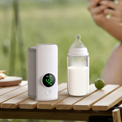 Chauffe-biberon Portable chauffe-biberon Rechargeable avec contrôle de la température chauffe-biberon pour voyager Camping maison