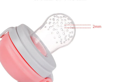 Cuillère d'alimentation pour bébé, extracteur de jus, tasse de sucette, molaires, biberon en Silicone, gomme, fruits, légumes, morsure, manger auxiliaire