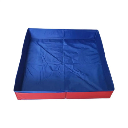 Piscine de bain pliable en PVC pour animaux de compagnie, pataugeoire pour chien, antidérapante, Non gonflable, pour chiots de compagnie, chats, autres animaux