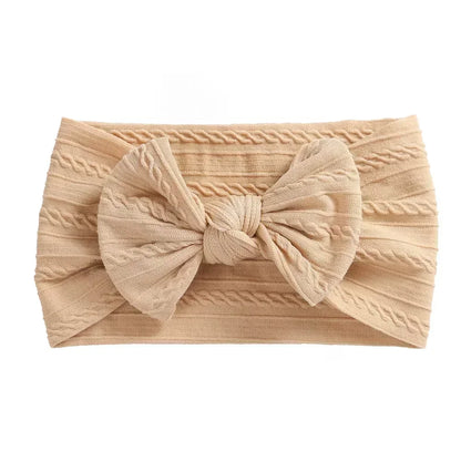 Bandeau élastique en Jacquard avec nœud papillon pour bébés, couvre-chef à nœud papillon, mignon, pour bébés filles, photographie pour nouveau-nés