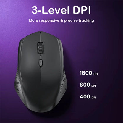 Souris sans fil Bluetooth 5.2, 2.4 ghz, double Mode, silencieuse, Rechargeable, pour jeu, 1600DPI, pour ordinateur portable, Win Mac OS