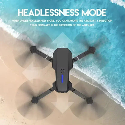 2025 E88 professionnel grand Angle RC Dron HD 4K Mode caméra pliable hélicoptère avion quadrirotor Drone enfant cadeau jouets ﻿