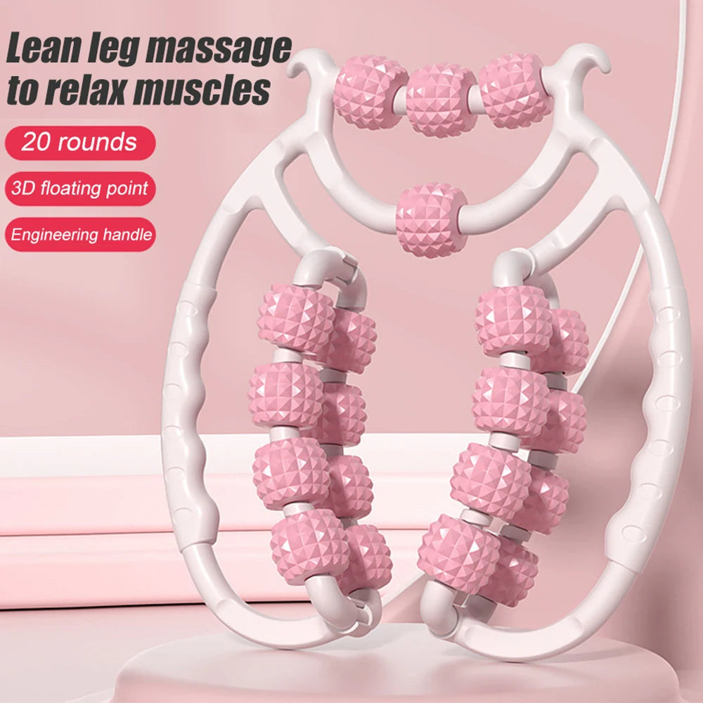 Le plus récent masseur de pince de jambe annulaire à 20 roues masseur Anti-cellulite corps minceur rouleau de Massage pour masseur corporel Relax