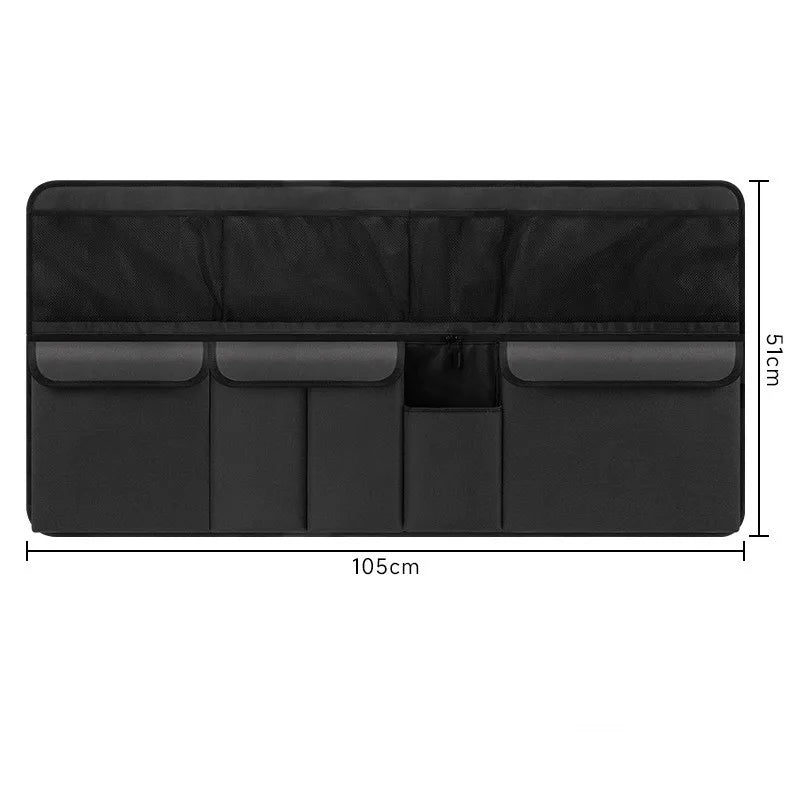 Sac de rangement pour coffre de voiture, sac suspendu pour dossier de siège de voiture SUV, sac de rangement multifonctionnel en maille, articles de rangement pour intérieur de voiture