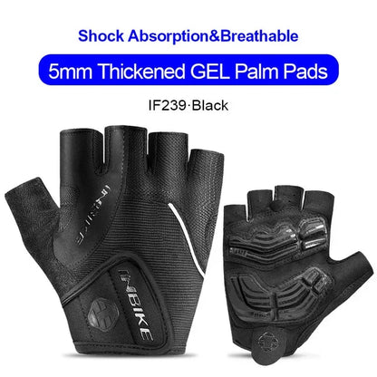 INBIKE antichoc GEL Pad gants de cyclisme demi doigt gants de Sport hommes femmes été vélo gymnase Fitness gants vtt gants IF239