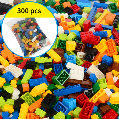 1000 bricolage blocs de construction créatifs ensemble en vrac blocs de construction classiques urbains assemblés cadeau d'anniversaire jouets éducatifs pour enfants