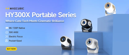 Magcubic – projecteur natif 1080P 650ANSI 4K Android11 L018, avec Correction automatique du Keystone, mise au point, Wifi6 BT5.2, film Portable pour l'extérieur