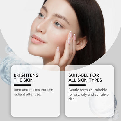 Sérum hydratant pour le visage, nourrit la peau sèche, Essence éclaircissante, ligne Fine lisse, rétrécit les Pores, Toner, liquide exfoliant au riz noir