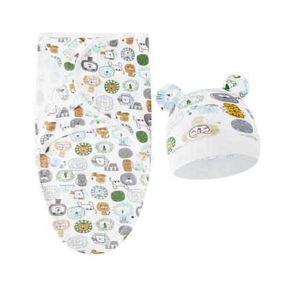 Bébé lange d'emmaillotage doux cocon bébé couvertures nouveau-né lange d'emmaillotage chaud coton bébé literie couverture