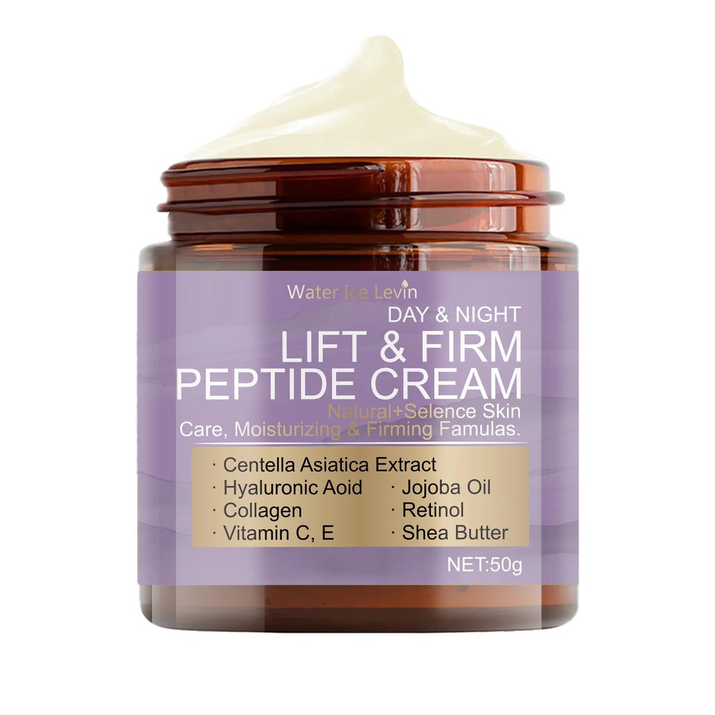 Lifting instantané du visage et crème pour la peau ferme Lifting du visage durable réduit les ridules crème de soin hydratante douce