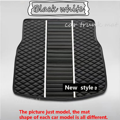 Tapis de sol de voiture en cuir de luxe personnalisé pour Renault Clio 4 2013 2014 2015 2016, ensemble complet d'accessoires imperméables pour femmes
