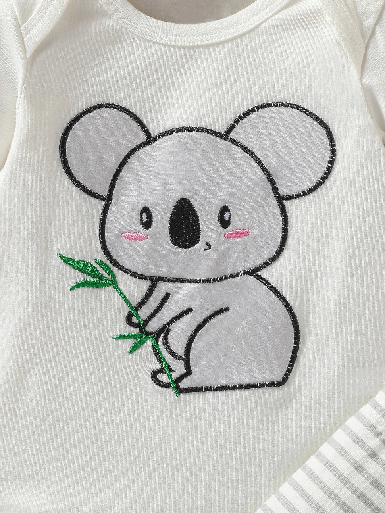 Ensemble 4 pièces pour bébé garçon, pantalon, chapeau, gants, bavoir, streetwear, dessin animé, éléphant, toutes saisons, mode