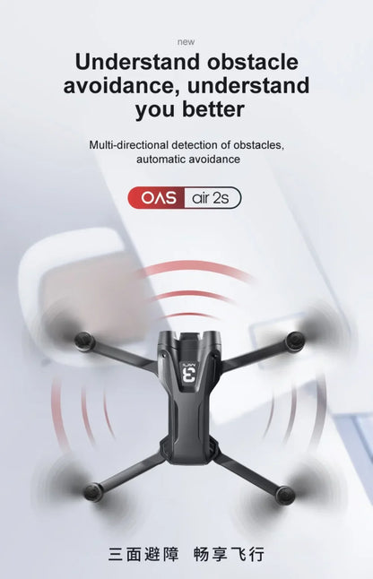 Xiaomi-Drone ATA JIA Z908 Pro /MAX 8K ESC 4K, professionnel, localisation de flux optique, évitement d'obstacles à 3 côtés, jouets quadricoptères