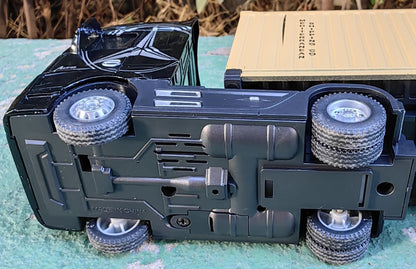 1:50 grand camion en alliage moulé sous pression modèle de voiture jouets conteneur retirer son et lumière véhicules de Transport modèle jouets pour garçons cadeaux
