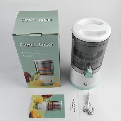 Presse-agrumes électrique portable Ju479, chargement USB, mélangeur de fruits, orange, citron, mini, ménage, centre commercial, chauffe-ville, voyage
