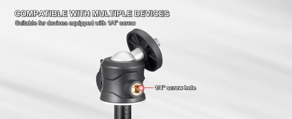 Trépied magnétique pour smartphone MagSafe, mini perche à selfie extensible à 360 °, support de trépied à tête sphérique, poignée pour iPhone 14, 13, 12