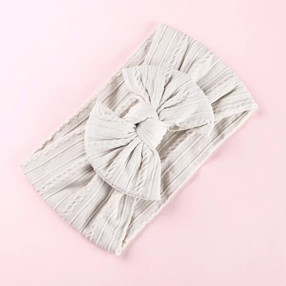 Bandeau élastique en Jacquard avec nœud papillon pour bébés, couvre-chef à nœud papillon, mignon, pour bébés filles, photographie pour nouveau-nés