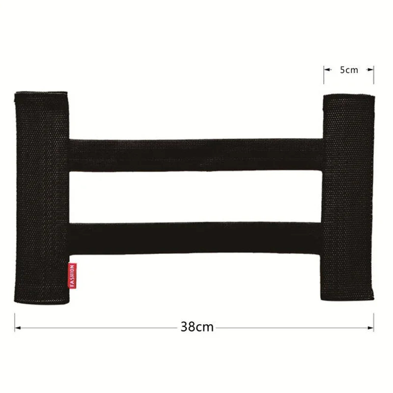 Filet de rangement pour coffre arrière de voiture, maille élastique, sangles fixes, organisateur intérieur de voiture, filet de rangement pour extincteur, sac de fixation arrière de siège, accessoire de voiture