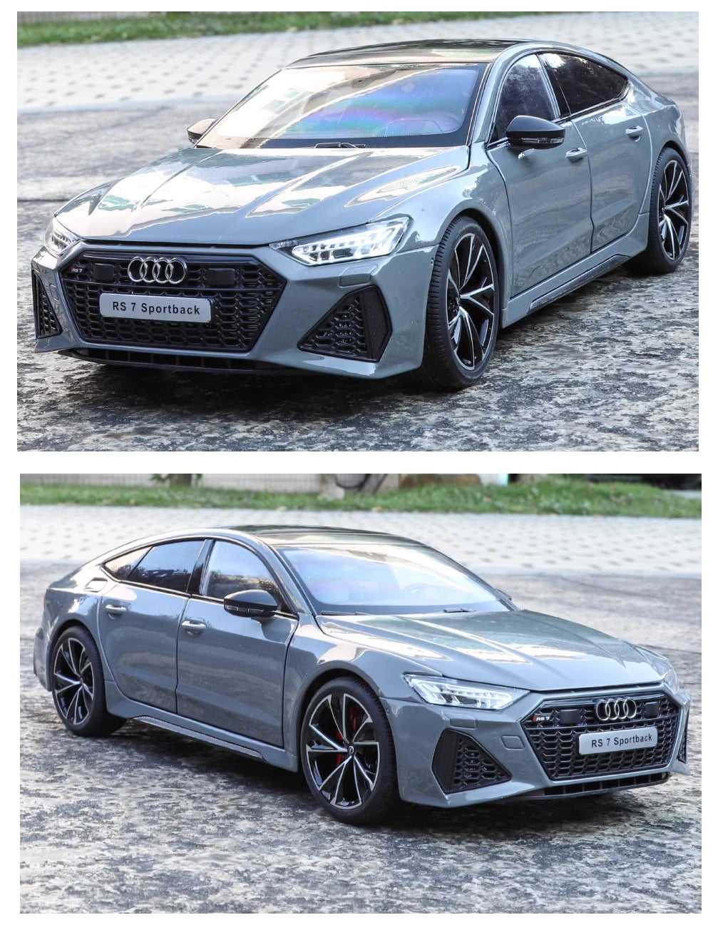 Simulation 1:18 AUDI RS7 Sportback alliage voiture modèle enfants jouet véhicule à collectionner Miniature Voiture décor à la maison cadeau d'anniversaire