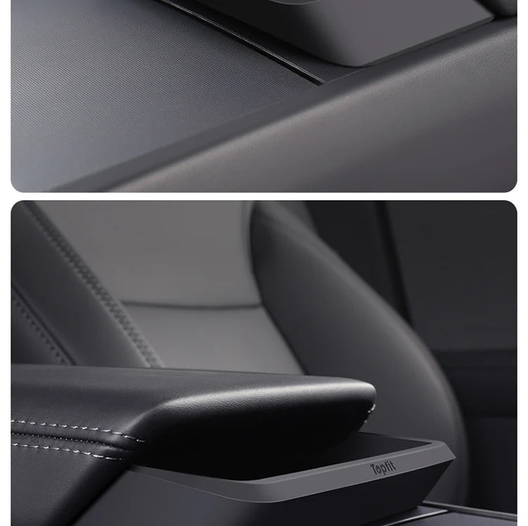Boîte de rangement d'accoudoir Central pour Tesla modèle Y/3/3, étui de rangement pour lunettes de voiture Highland, accessoire multifonctionnel pour téléphone, nouveauté 2024