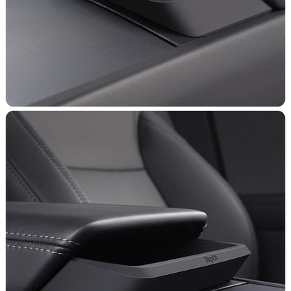Boîte de rangement d'accoudoir Central pour Tesla modèle Y/3/3, étui de rangement pour lunettes de voiture Highland, accessoire multifonctionnel pour téléphone, nouveauté 2024
