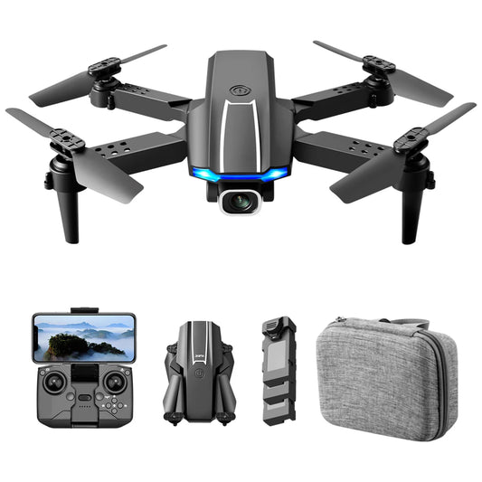 Drone RC avec caméra 4K double caméra RC quadrirotor avec fonction trajetie contrôle des gestes de vol sac de rangement drone rc drone 4k