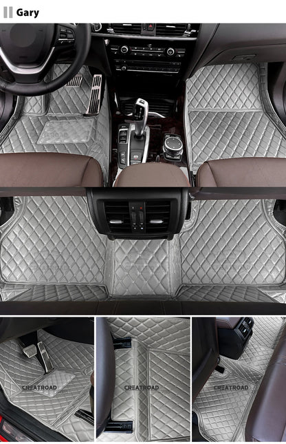 Tapis de sol de voiture personnalisé, couverture de tapis automobile, accessoires d'intérieur, pour Hyundai Tucson L (Turbo hybride/carburant) 2021 2022 2023 2024