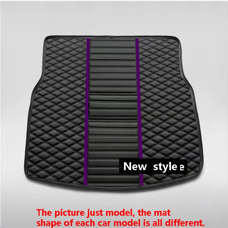 Tapis de sol de voiture en cuir de luxe personnalisé pour Renault Clio 4 2013 2014 2015 2016, ensemble complet d'accessoires imperméables pour femmes