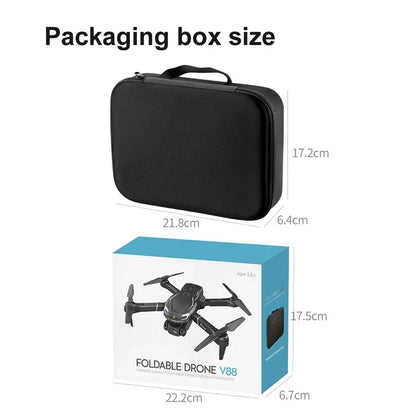 Pour Xiaomi V88 Drone 8K 5G GPS professionnel HD photographie aérienne télécommande avion HD double caméra quadrirotor jouet UAV