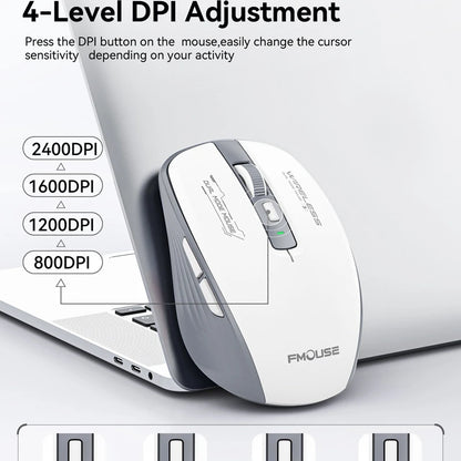 Xiaomi M303L souris sans fil Bluetooth 2.4G double Mode 1600 DPI tablette silencieuse ordinateur Portable bureau souris Portable pour Android ios