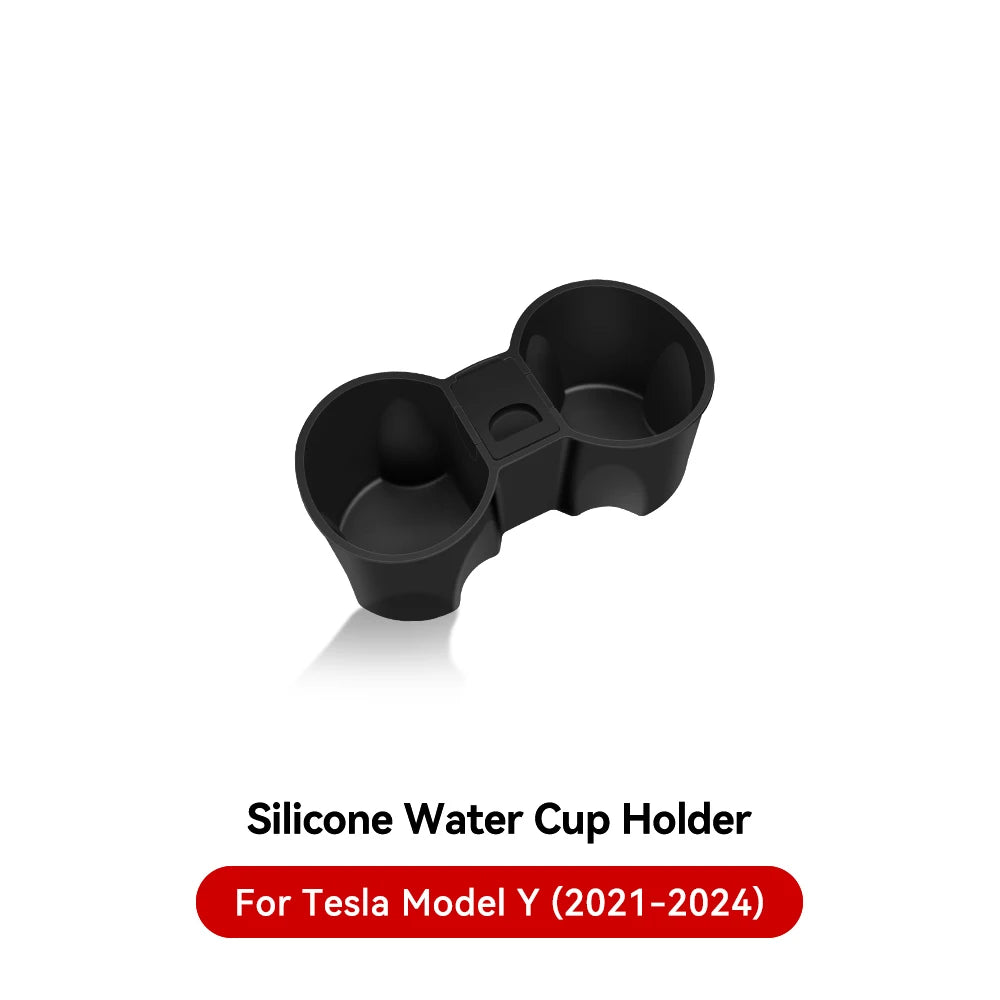 Accoudoir central caché, boîte de rangement, support de verre, organisateur de Console, accessoires pour Tesla modèle 3 Highland 2025 modèle Y 2021 – 2025