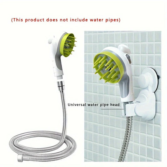 Spray de bain pour animaux de compagnie, pomme de douche, brosse de Massage, gant pour chiens, fournitures de bain, animalerie, vente en gros, accessoires pour chiens, 1 pièce