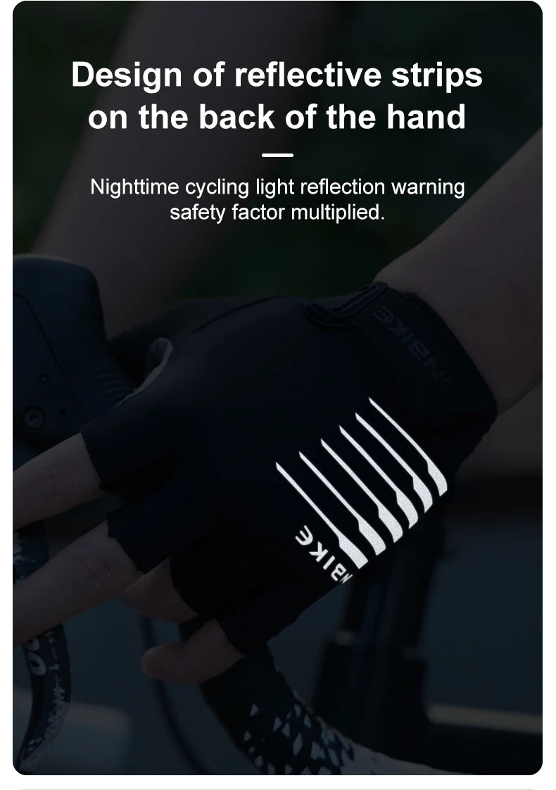 INBIKE antichoc GEL Pad gants de cyclisme demi doigt gants de Sport hommes femmes été vélo gymnase Fitness gants vtt gants IF239