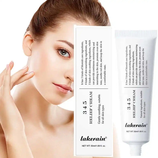 345 crème apaisante réparation du visage pour améliorer les défauts de la peau fournir un soin apaisant Lifting du visage beauté hydratant crème apaisante