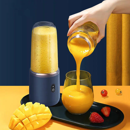 Presse-fruits électrique multifonction à double tasse, presse-agrumes portable, mélangeur de fruits, Milkshake, fabricant de jus, USB, Ju479